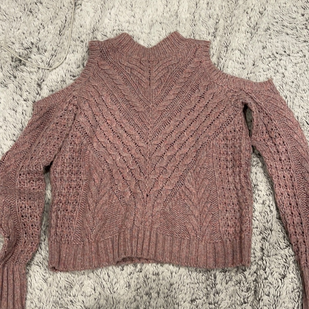 Dusty rose sweater
